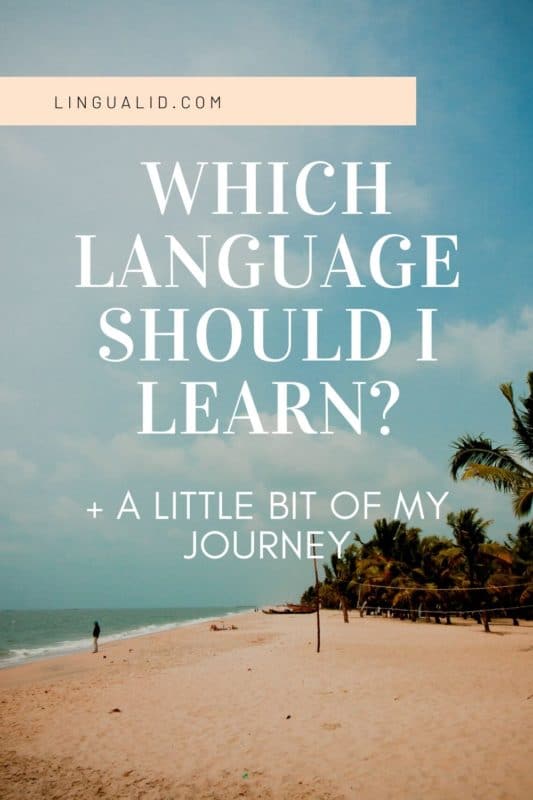 Which Language Should I learn?  (+ A Little Bit Of My Journey)