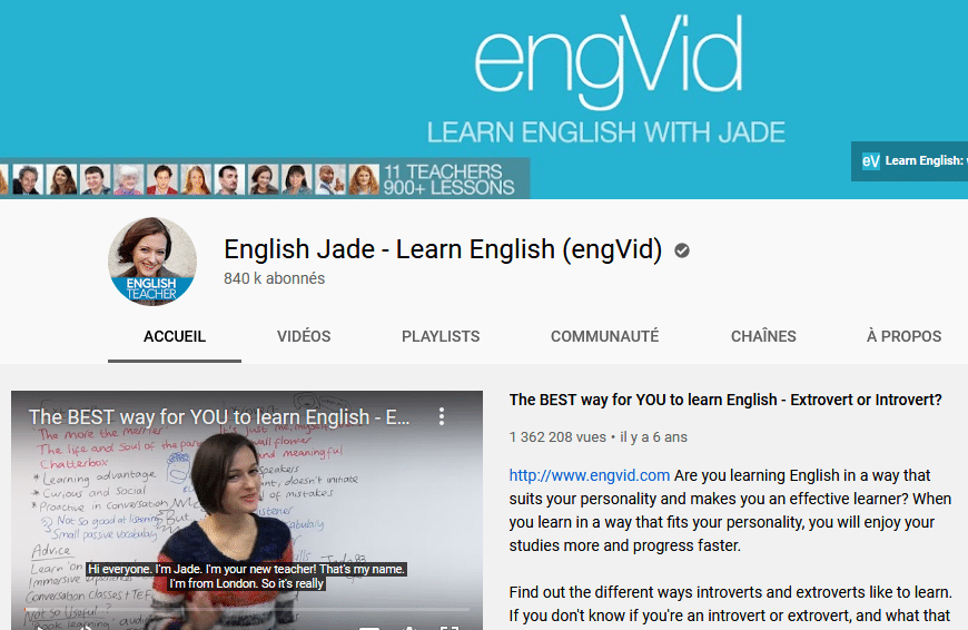 English Jade - Learn English (engVid)