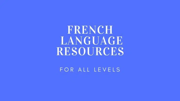 french-language-resources