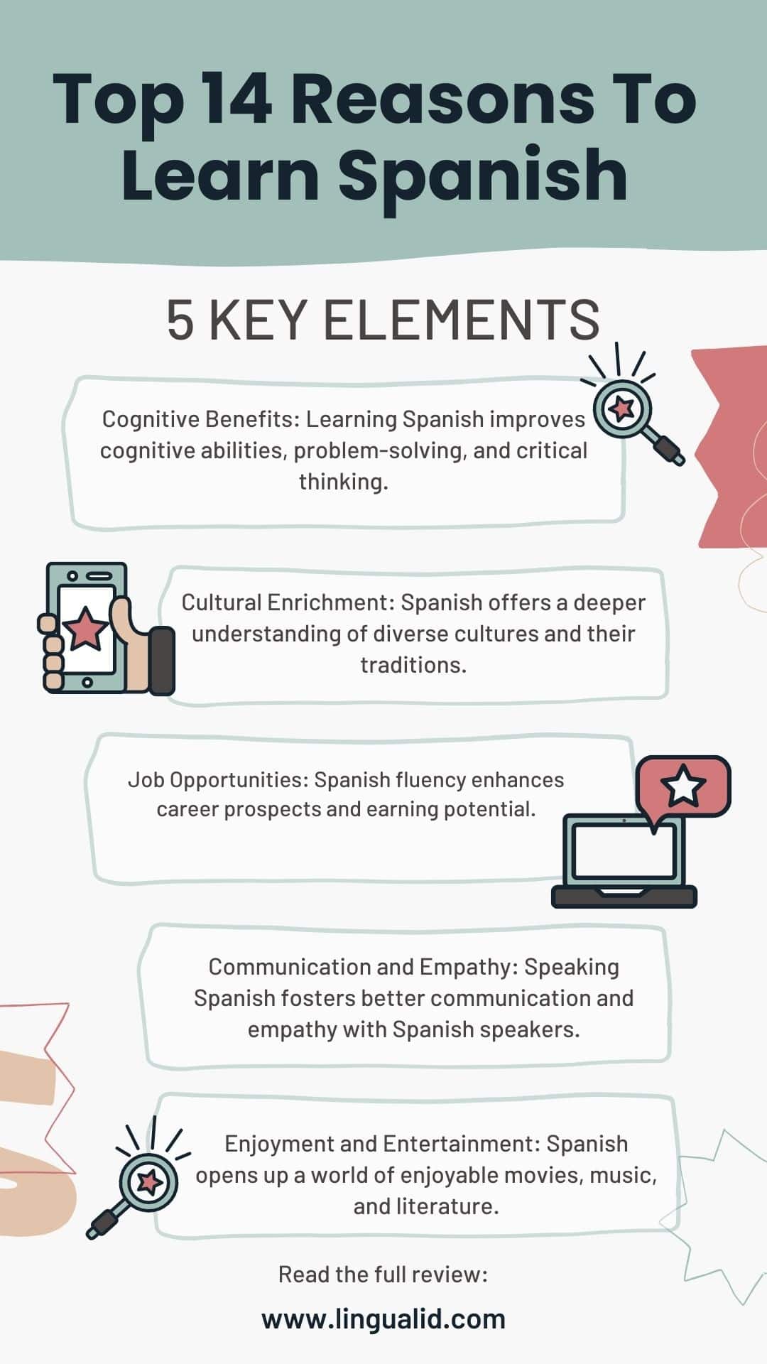 reasons to learn spanish