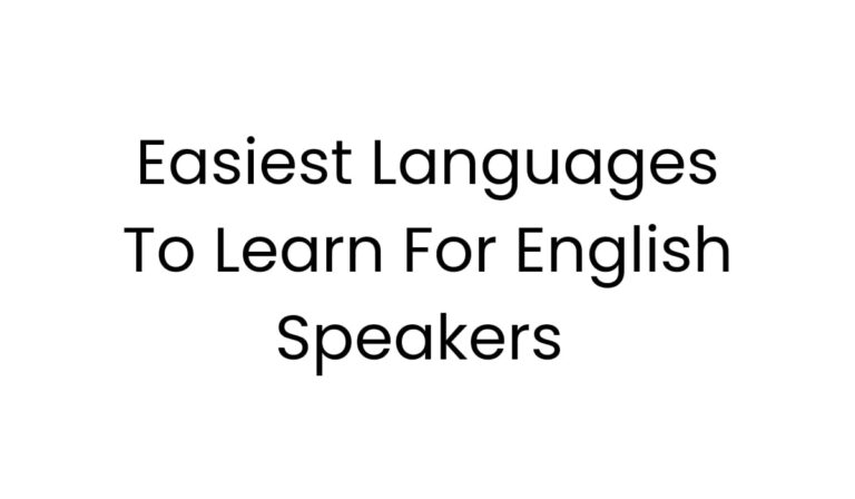 Easiest Languages To Learn For English Speakers fi