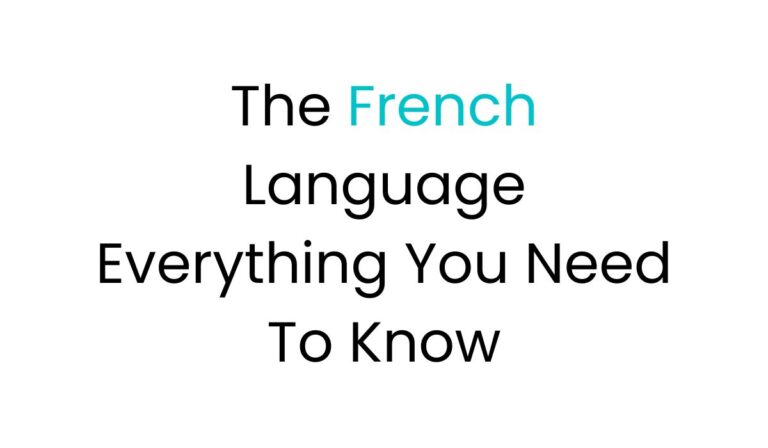 French language Everything you need to know fi