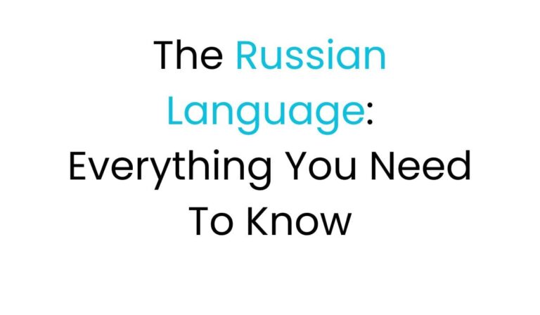 The Russian Language Everything You Need To Know fi