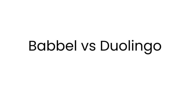 Babbel vs Duolingo fi