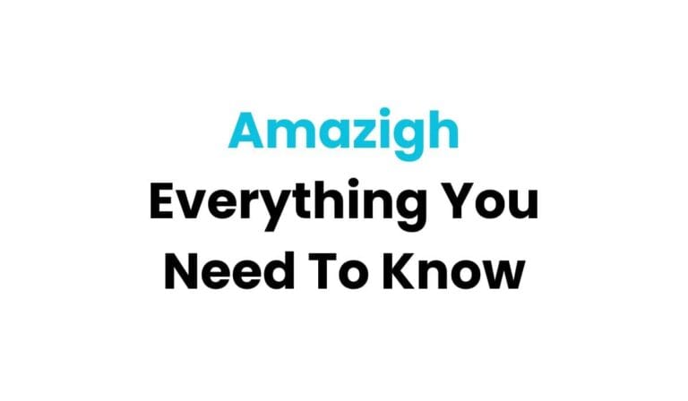Amazigh language
