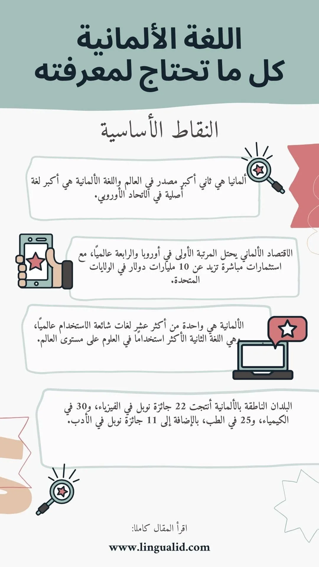 اللغة الألمانية كل ما تحتاج لمعرفته