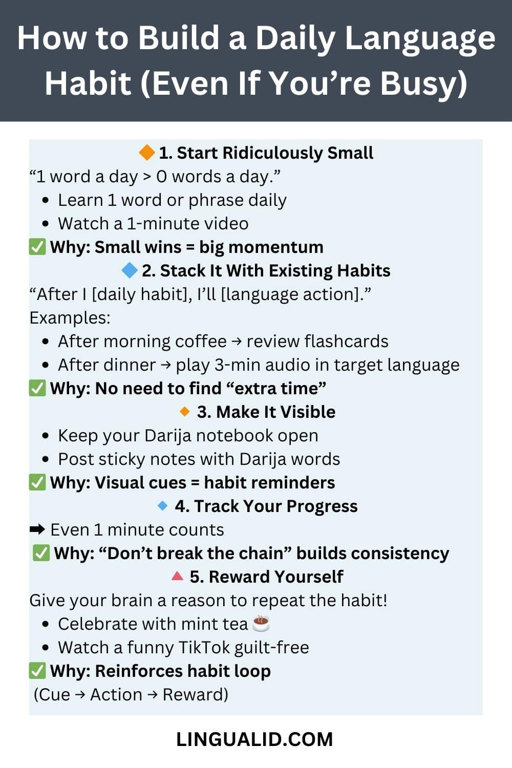How to Build a Daily Language Habit (Even If You’re Busy) visual