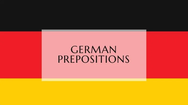 German Prepositions fi
