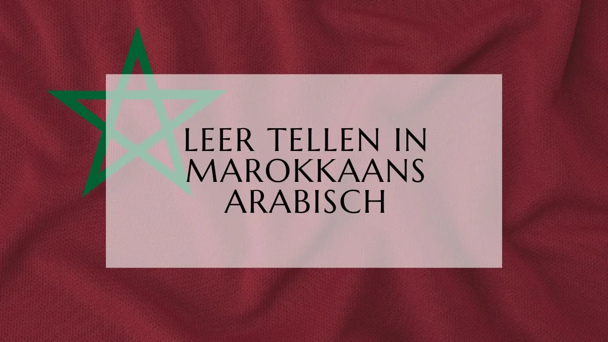 Leer Tellen in Marokkaans Arabisch fi