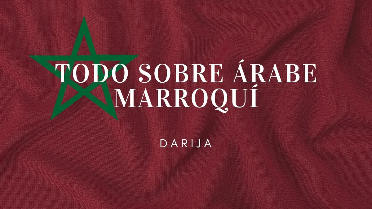 TODO SOBRE ÁRABE MARROQUÍ fi