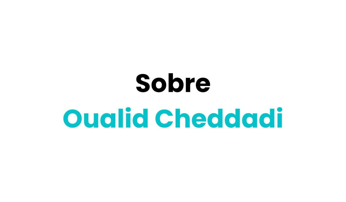 Sobre Oualid Cheddadi fi