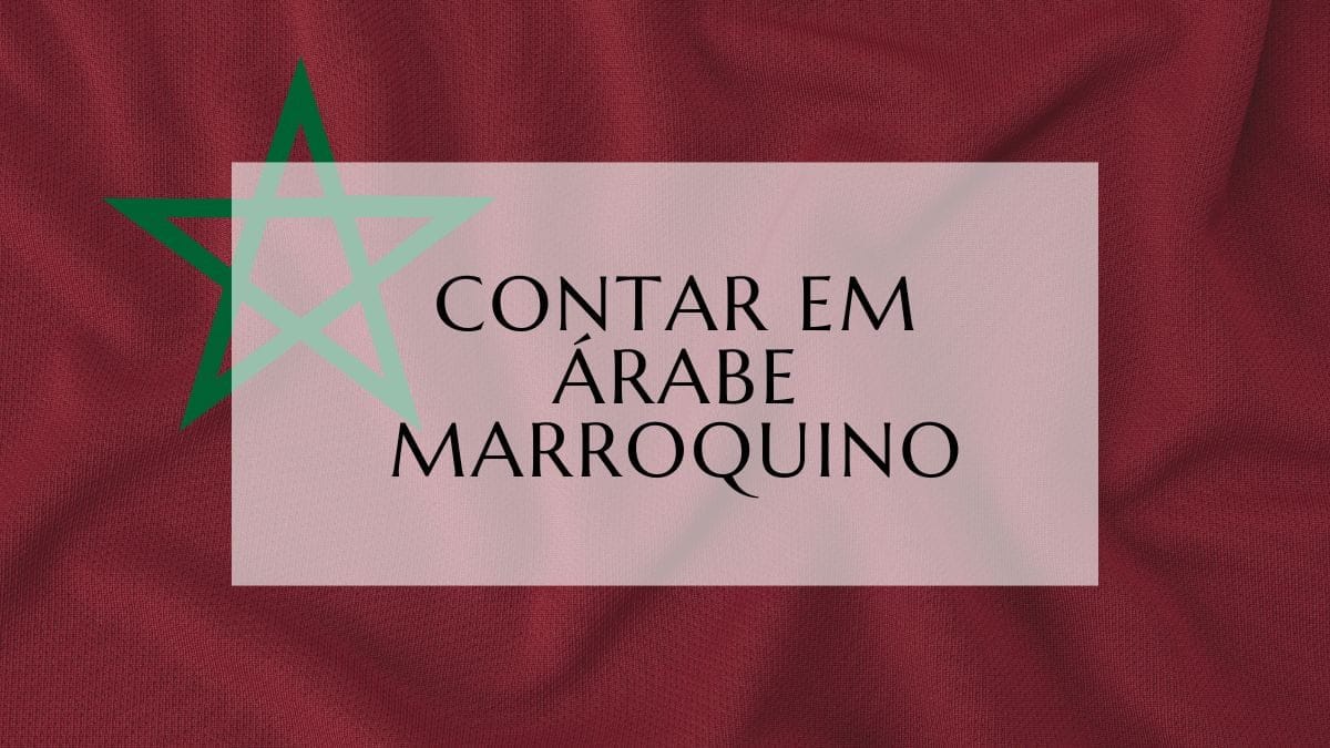 contar em Árabe Marroquino (1)