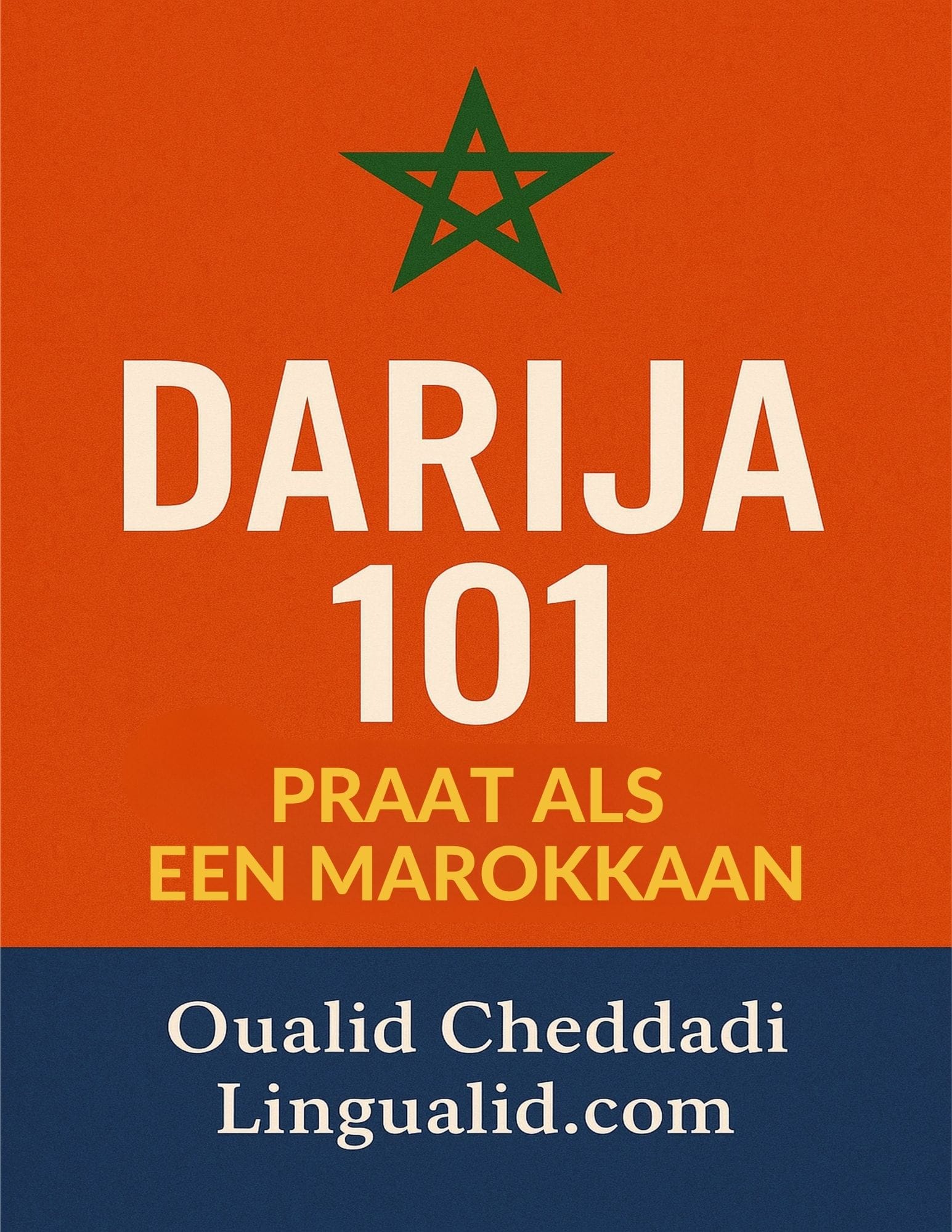 Darija 101 Boekkaft