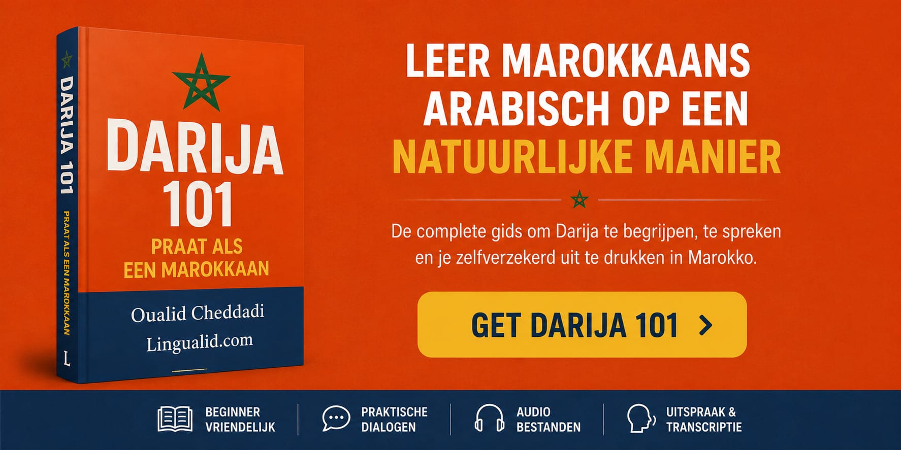 Darija 101 – Praat als een Marokkaan eBook