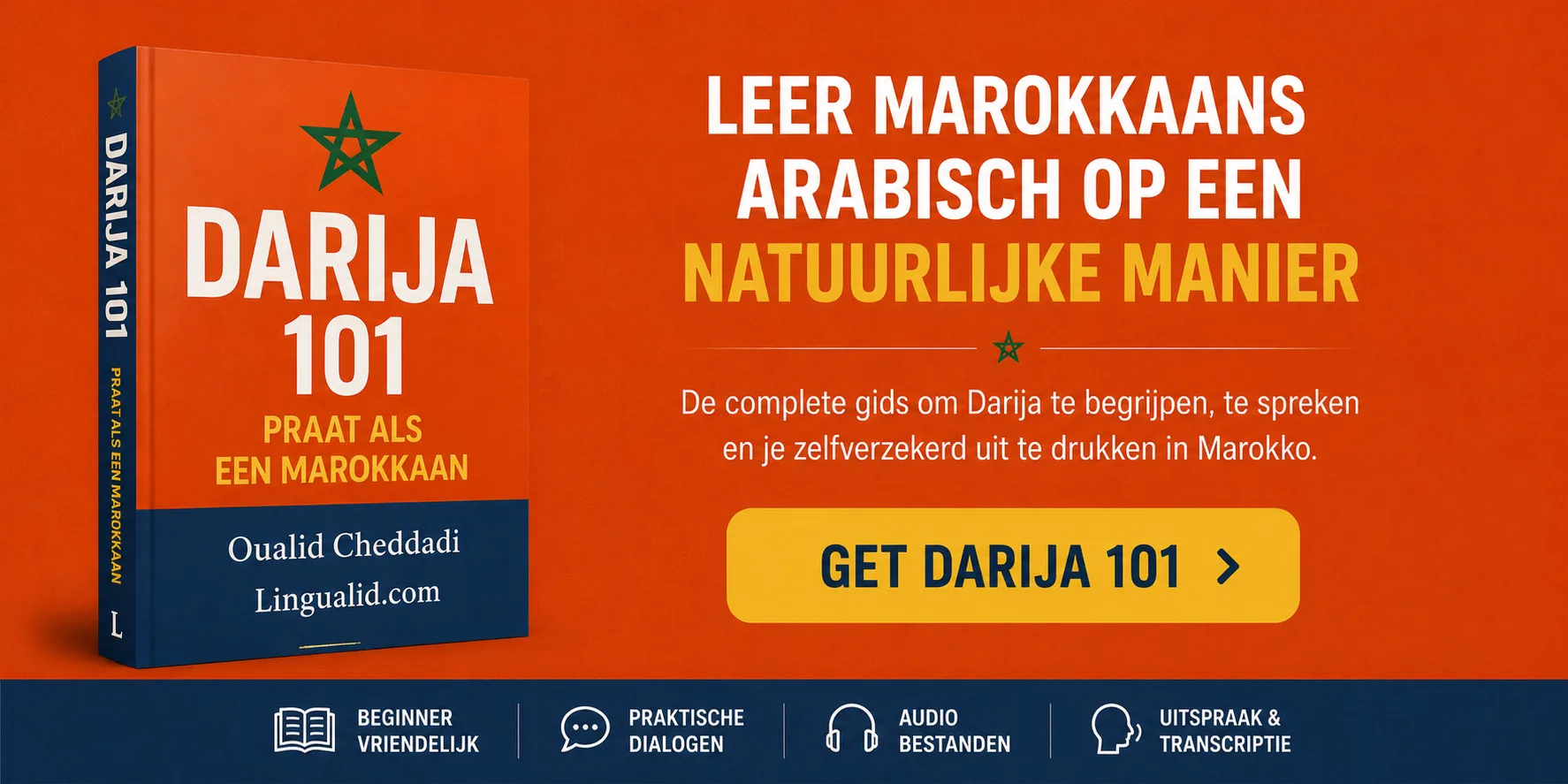 Darija 101 – Praat als een Marokkaan eBook